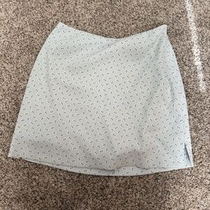 Banana Republic Light Blue Mini Skort vintage 2002